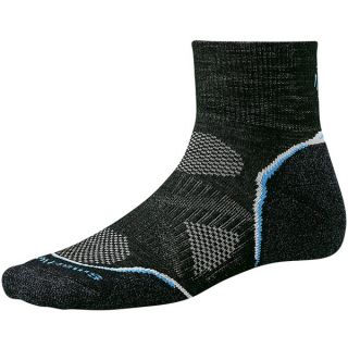 SmartWool PhD Cycle Mini Socks   Merino Wool  Lightweight (For Women)   BLACK (S )