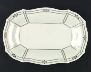 Lenox China Vanguard Collection (Giftware) 12 Oval Serving Platter, Fine China
