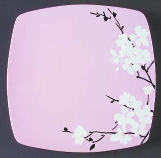 222 Fifth (PTS) Mia Blossoms Pink Dinner Plate, Fine China Dinnerware   All Pink