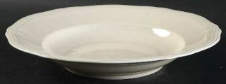 Rosenthal   Continental Chippendale Cream, Undecorated Large Rim Soup Bowl, Fine