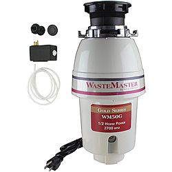 Wastemaster Wm50g_62 1/2 Hp Food Waste/ Garbage Disposal With Air Switch Kit (BlackStainless steel components Hardware finish: SteelNumber of boxes this will ship in: One (1)Model: WM50G_62 )