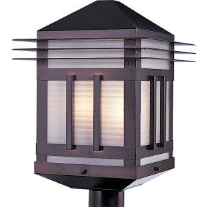 Maxim MAX 8725PRBU Gatsby 2 Light Outdoor Pole/Post Lantern