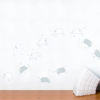 ADZif Piccolo Baby Sheep Wall Decal B4108R Color: Light Grey