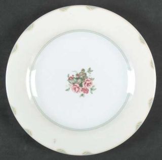 Royal Doulton Bronte Salad Plate, Fine China Dinnerware   Expressions,Pink Flora