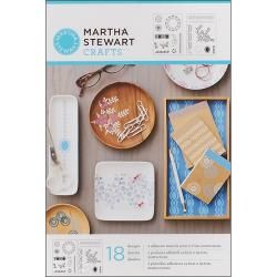 Martha Stewart Adhesive Fair Isle Dots Stencils (2 Sheet) (7 3/4 inches long x 5 3/4 inches wideAvailable in a variety of designs (each sold separately)Model: MS032 271Imported )