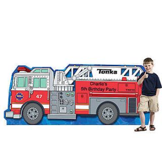 Tonka Fire Truck Standee