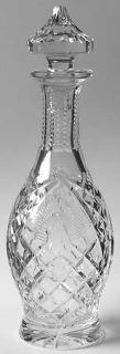 Waterford Shannon Jubilee Wine Decanter with Stopper   Criss Cross& Arch Cuts,Mu
