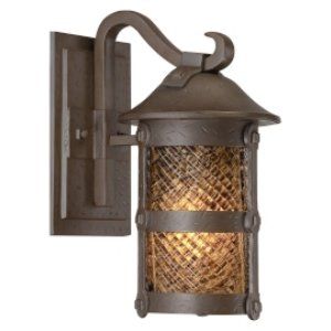 The Great Outdoors TGO 9251 A199 PL Lander Heights 1 Light Wall Mount