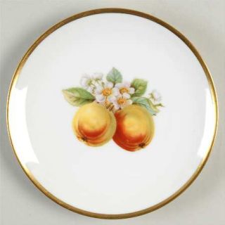 Hutschenreuther Fruit (Favorit Shape) Bread & Butter Plate, Fine China Dinnerwar