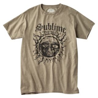 Mens Sublime Graphic Tee   Olive M