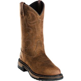 Rocky 11in. Branson Roper Waterproof Western Boot   Brown, Size 5 1/2, Model#