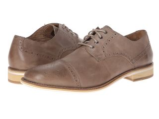 Lumiani International Collection Retta Mens Lace Up Cap Toe Shoes (Taupe)