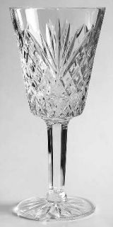 Tyrone Crystal Antrim White Wine   Clear, Cut Bowl&Foot, Multisided Stem
