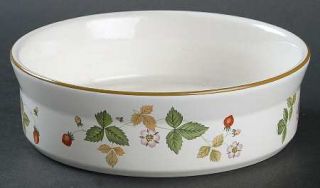 Wedgwood Wild Strawberry (Earthenware) Coupe Cereal Bowl, Fine China Dinnerware