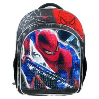 Marvel Spiderman Super Lights Deluxe Backpack   Black / Red
