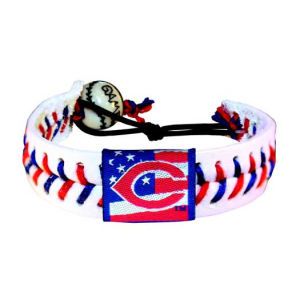 Cincinnati Reds MLB Stars and Stripes Game Wear Bracelet