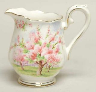 Royal Albert Blossom Time Mini Creamer, Fine China Dinnerware   Hampton, Landsca