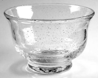 Artland Crystal Iris Nappy   Clear, Bubble Glass