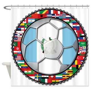 CafePress Guatemala Flag World Cup No Shower Curtain Free Shipping! Use code FREECART at Checkout!