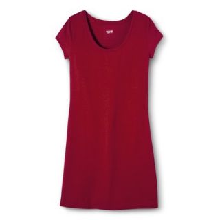 Mossimo Supply Co. Juniors T Shirt Dress   Ruby Hill S(3 5)