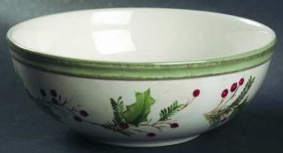 Lenox China Holiday Gatherings Holiday Berry 6 All Purpose (Cereal) Bowl, Fine
