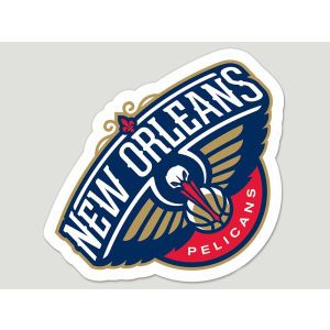 New Orleans Pelicans Wincraft Die Cut Color Decal 8in X 8in