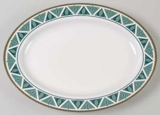 Christian Dior Contessa 14 Oval Serving Platter, Fine China Dinnerware   Table