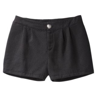 Xhilaration Juniors Jacquard Trouser Shorts   Black 3