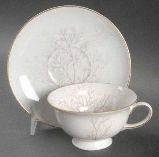 Rosenthal   Continental Bramble (Aida) Footed Cup & Saucer Set, Fine China Dinne