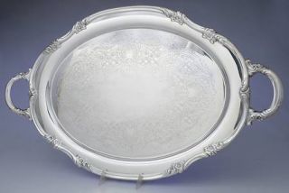 Reed & Barton 1820 (Silverplate, Hollowware) Waiter Tray   Silverplate, Hollowwa