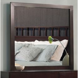 Dresser Or Wall Mirror With Mitre Jointed Wood Frame