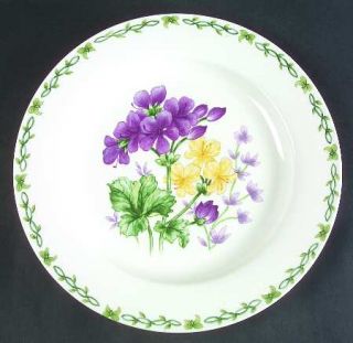 Thomson Floral Garden 12 Chop Plate/Round Platter, Fine China Dinnerware   Vari