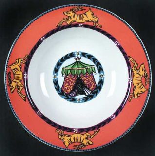 Essex Collection Katmandu Large Rim Soup Bowl, Fine China Dinnerware  