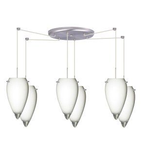 Besa Lighting BEL 6JC 412506 LED SN Juli Pendant