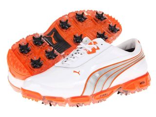 PUMA Golf Amp Cell Fusion II Mens Golf Shoes (White)