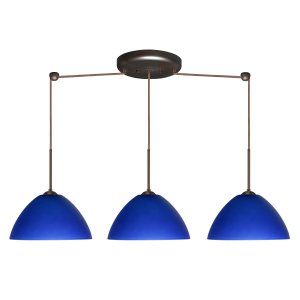 Besa Lighting BEL 3JB 420187 LED BR Tessa Pendant