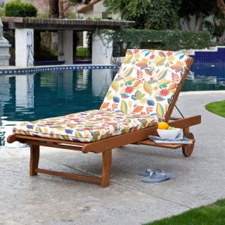 Bellora Acacia Chaise Lounge with Optional Cushion   VFA156