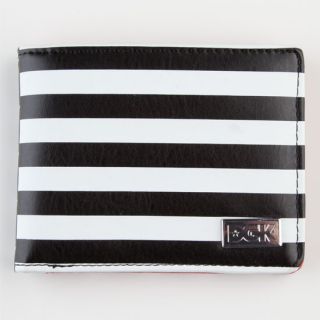 Justice Wallet Black/White One Size For Men 229326125