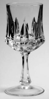 Nachtmann Lady Claret Wine   Vertical Cuts On Bowl, Multi Sided Stem