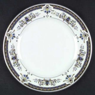 Mikasa Kingsley Dinner Plate, Fine China Dinnerware   Fine China/Gold Trimrim Sh