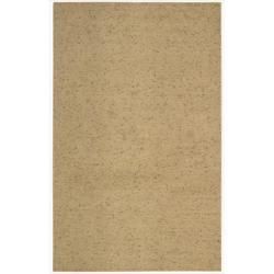 Nourison Hand tufted Wool Values Gold Rug (5 X 8)
