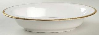 Royal Worcester Viceroy Gold 10 Oval Vegetable Bowl, Fine China Dinnerware   Wh