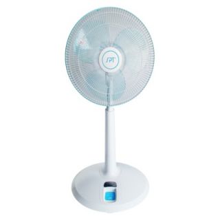 Sunpentown Remote Control Standing Fan   White