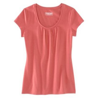 Womens Refined Scoop Tee   New Coral   S