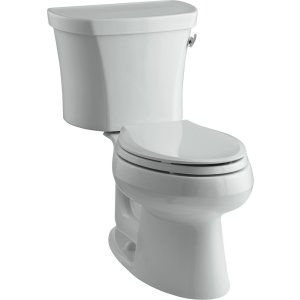 Kohler K 3948 TR 95 WELLWORTH Elongated 1.28 gpf Toilet, 14 In. Rough In, Right 