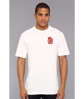 Nike SB Dri FIT Lockup Tee Mens Short Sleeve Pullover (White)