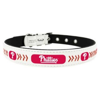 Philadelphia Phillies Classic Leather Large Baseball Collar