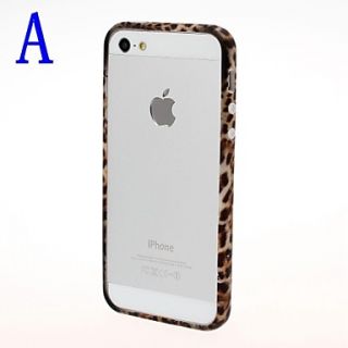 Leopard Pattern Bumper Frame for iPhone 5/5S