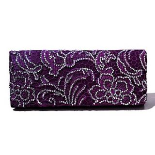 Satin With Austria Rhinestones And Silk Evening Handbags/ Clutches More Colors Available