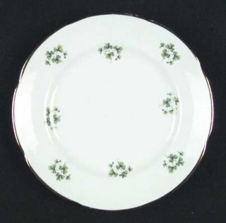 Royal Tara Rta12 Bread & Butter Plate, Fine China Dinnerware   Shamrock Bunches,